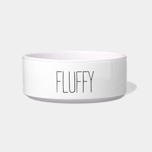 Comedero Perro simple personalizado