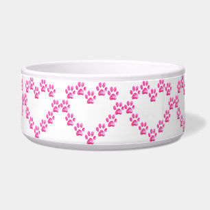 Comedero Perros de cachorros de perro imprimen a papá madre