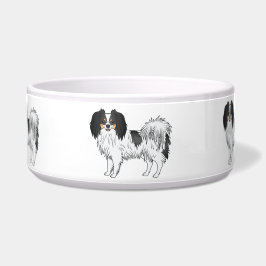 Comedero Perros de dibujos animados lindos y felices Tricol