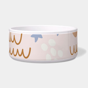 Comedero Perros, estrellas, líneas: sin costuras