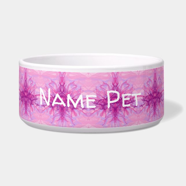 Comedero Personalice esta plantilla, MASCOTA NOMBRE, Bowl (Frente)