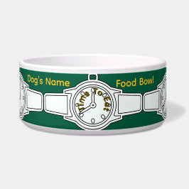 Comedero Personaliza el Nombre del Perro Hora de Comer Comi
