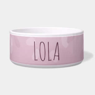 Comedero Personalización del degradado rosa de Moda
