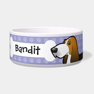 Comedero Personalizado Basset Hound