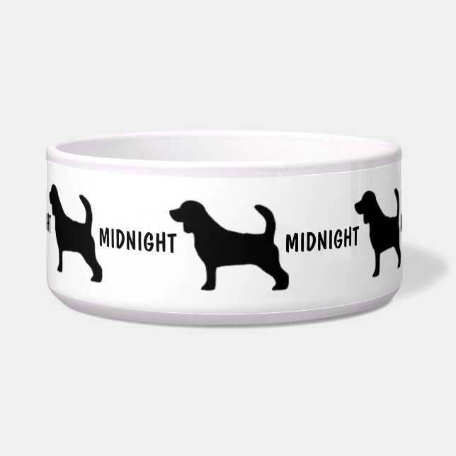 Comedero Personalizado Beagle Dog Bowl (Frente)