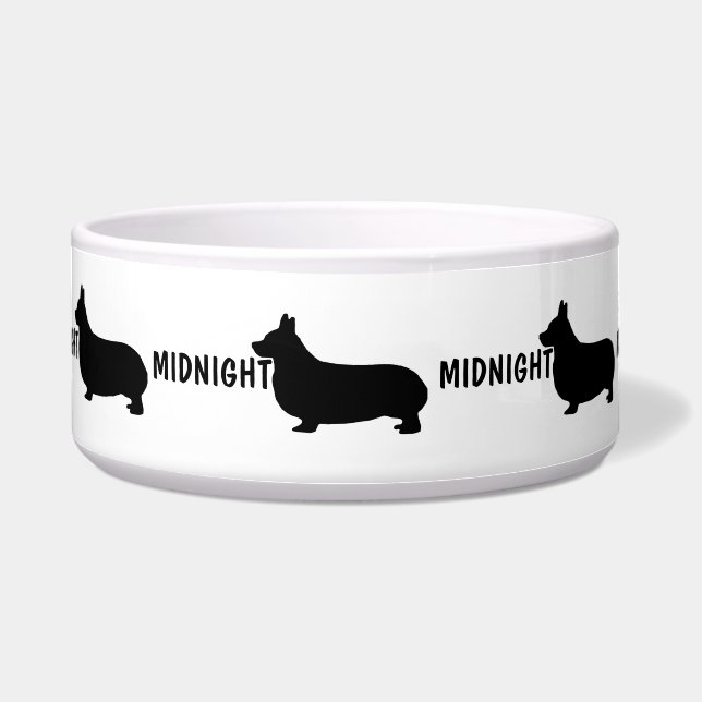 Comedero Personalizado Corgi Dog Bowl (Frente)