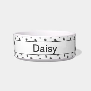 Comedero Personalizado Dalmatian Fur Pet Bowl
