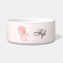 Comedero Personalizado Francés Poodle