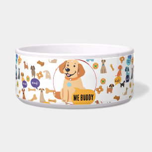 Comedero Personalizado Labrador Tazón de Perro - Gracioso d