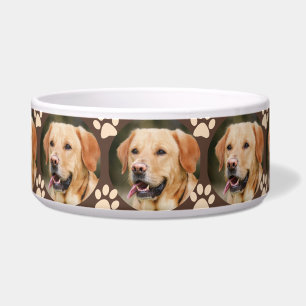 Comedero Personalizado Mascota Foto patrón perro