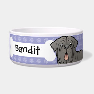 Comedero Personalizado Napolitano Mastiff