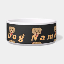 Personalizado Nombre Perro Imagen de perro Aliment