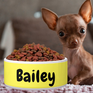 Comedero Personalizado Nombre personalizado Foto Mascota de