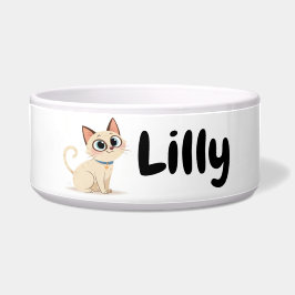 Comedero Personalizado personalizado Mascota de gatos