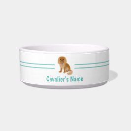 Comedero Personalizado Ruby Cavalier King Charles Spaniel D