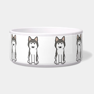 Comedero Personalizado Siberian Husky Dog