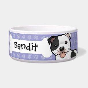Comedero Personalizado Staffordshire Bull Terrier