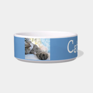 Comedero Personalizado Tabby Cat Pet Bowl