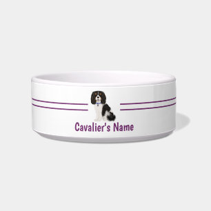 Comedero Personalizado Tri Color Cavalier King Charles Span