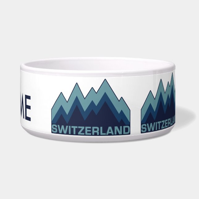 Comedero PERSONALIZADOS de SUIZA mascotas (Derecha)