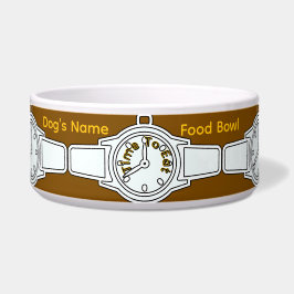 Comedero Personalizar el nombre del perro para comer comida