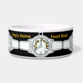 Comedero Personalizar el nombre del perro para comer comida