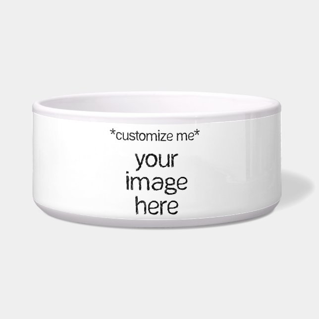 Comedero Personalizar Su Propio Diseño (Frente)
