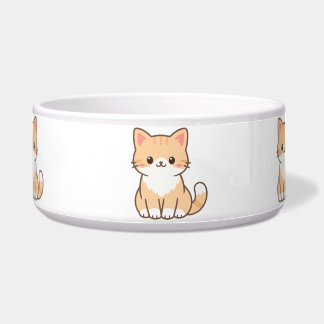 Comedero Personalized Cute Cat Gift – Custom Pet Name Minim