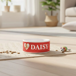 Comedero Personalized dog bowl with pet's photo + name Pers