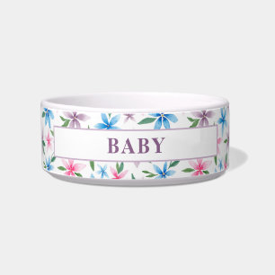 Comedero Personalized Floral Pet