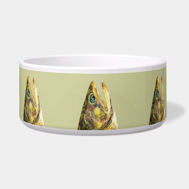 Comedero Pescador de truchas rotas (Frente)