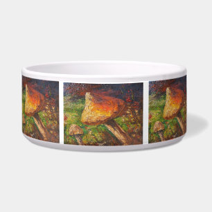 Comedero Pet Bowl Ann Hayes Pintando hongos