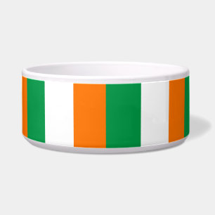 Comedero Pet Bowl con bandera de Irlanda