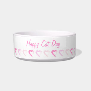 Comedero Pet Bowl Corazones rosados