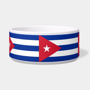 Comedero Pet Bowl de Bandera Cubana