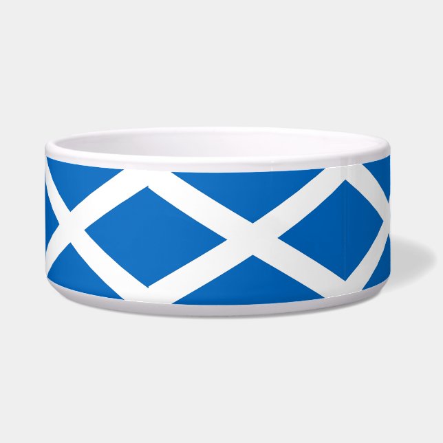 Comedero Pet Bowl de la bandera de Escocia (Izquierda)