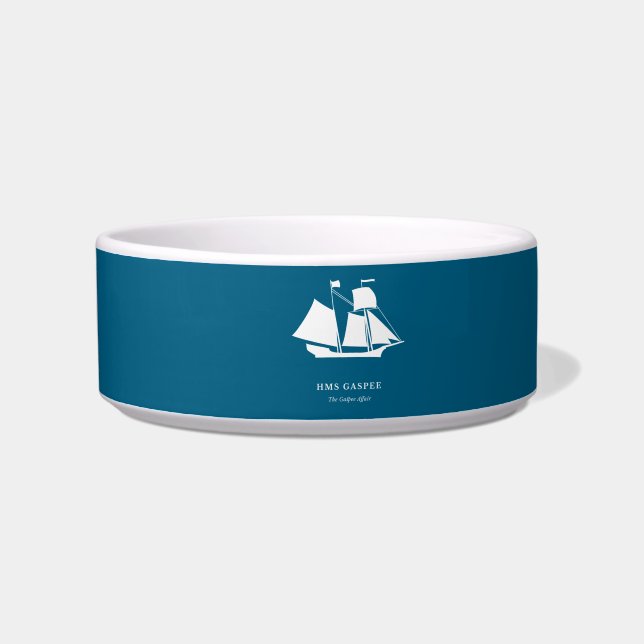Comedero Pet Bowl — HMS Gaspee (Izquierda)