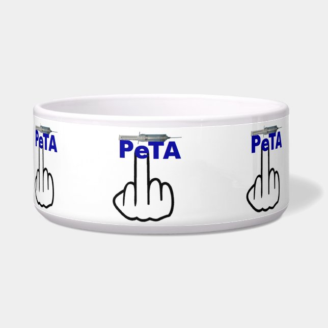 Comedero Pet Bowl Peta Flip (Izquierda)
