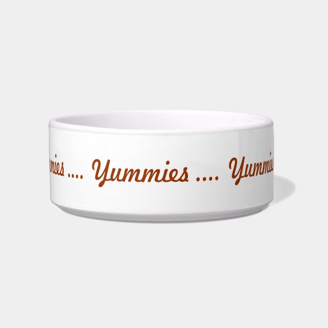 Comedero Pet bowl - Yummies (Frente)