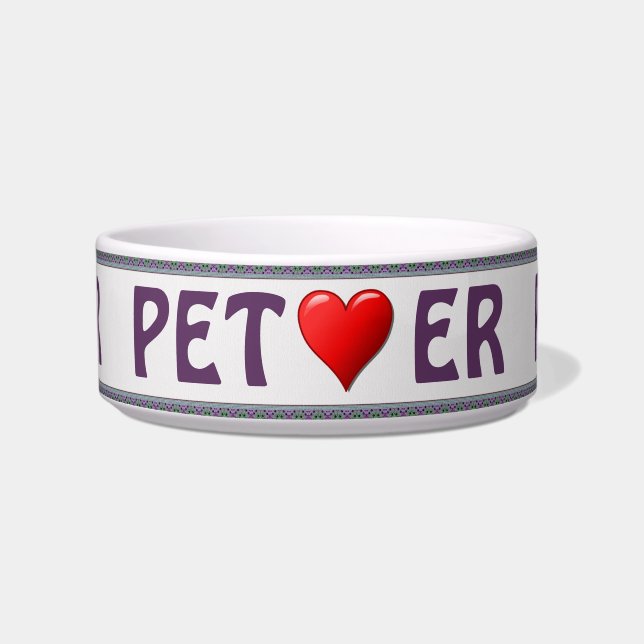 Comedero Pet Lover Pet Bowl (Frente)