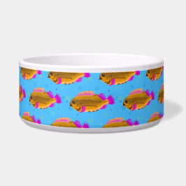 Comedero Pez eléctrico_naranja