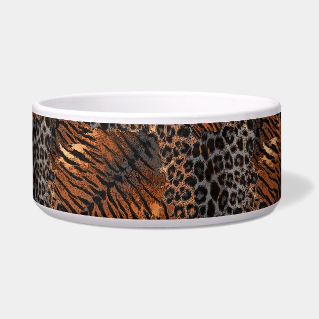 Comedero Piel de tigre leopardo (Frente)