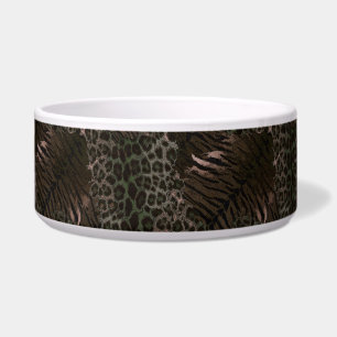Comedero Piel de tigre leopardo de moda