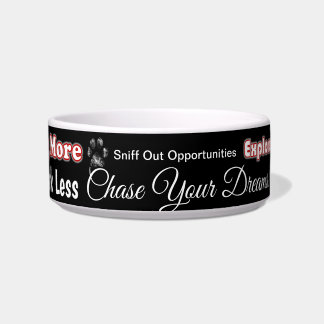 Comedero Piense en el tazón de perro sensible de la PAW