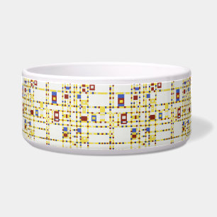 Comedero Piet Mondrian Broadway Boogie Woogie Arte Abstract