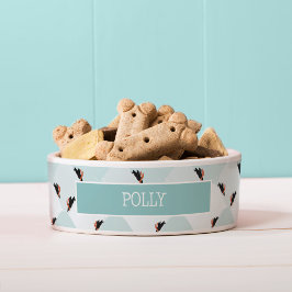 Comedero Pingüinos juguetones deslizándose sobre el patrón