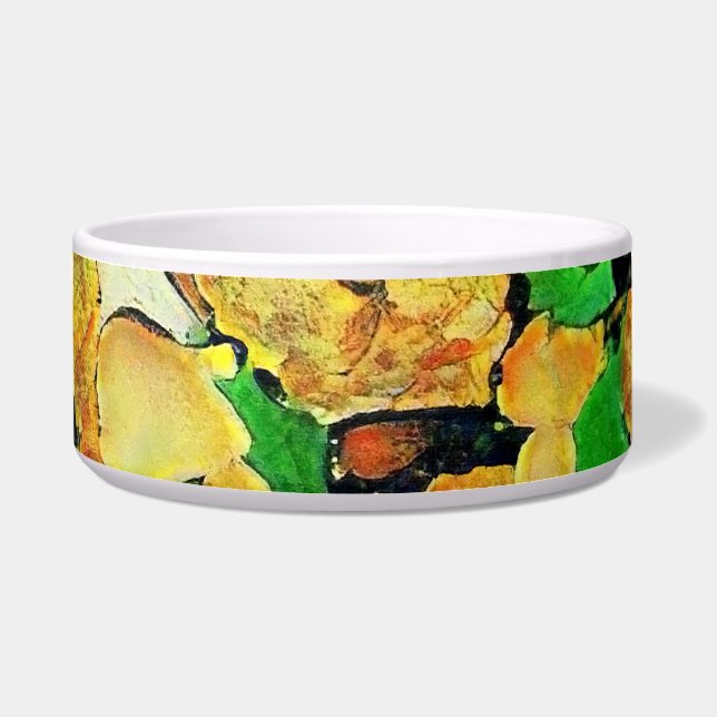 Comedero Pintura de aceite retro: Monet Van Gogh (Frente)