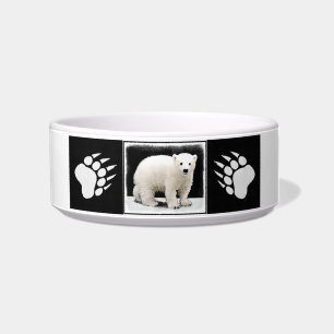 Comedero Pintura de Cubo de Oso Polar - Arte de Vida Silves