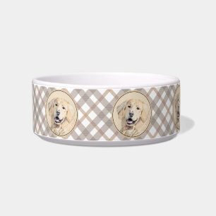 Comedero Pintura de Golden Retriever - Cute original Dog Ar