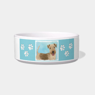Comedero Pintura de Lakeland Terrier - Arte de Perro Origin